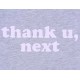 Szary, damski t-shirt thank u, next