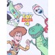 Niebiesko-Biała piżama chłopięca Toy Story