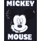 Czarno-morelowa piżama Mickey Mouse Disney