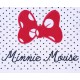 Kremowa bluza w kropki+getry Minnie Mouse Disney