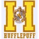 Biała koszulka, t-shirt Hufflepuff HARRY POTTER