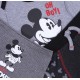 Ciemnoszare body+spodnie+śliniak Mickey Disney