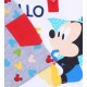 Weiß-graues Jungenset, Polo T-Shirt+kurze Hose, Mickey Mouse Disney