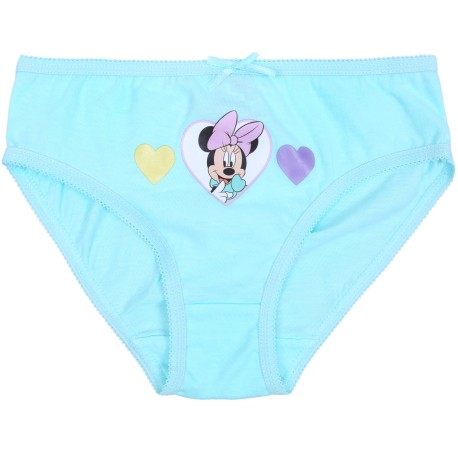 Pfefferminzfarbiger Mädchenslip Minnie Mouse DISNEY