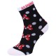 3x weiß-schwarz-graue Socken für Mädchen Minnie Mouse