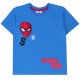 Camiseta con manga corta, color azul Spider-Man