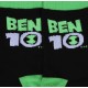 Schwarz-grüne, lange Jungen-Socken BEN 10