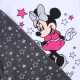 Weiß-graues Mädchen-Pyjama mit langen Ärmeln Minnie Mouse Disney