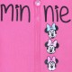 Różowy, dwuczęściowy dres dziewczęcy zapinany na zamek Mysza Minnie DISNEY