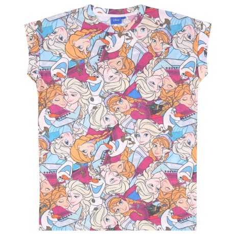 Womans Colourful T-shirt FROZEN DISNEY