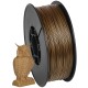 Dunkelgoldenes Filament PLA (Draht) für 3D-Drucker 1,75 mm MADE IN EU