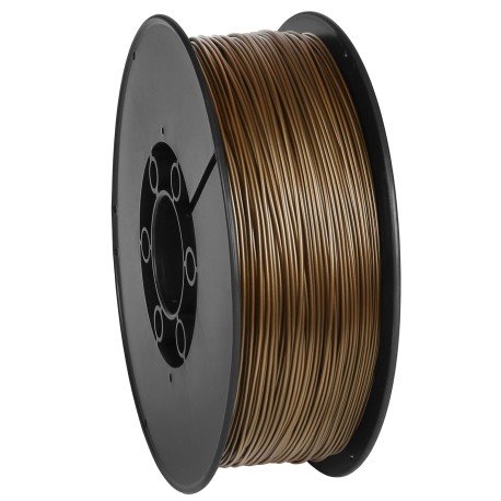 Dunkelgoldenes Filament PLA (Draht) für 3D-Drucker 1,75 mm MADE IN EU