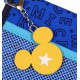 DISNEY Myszka Mickey Piórnik jednoklapowy z wyposażeniem, z brelokiem