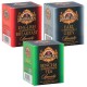 Zestaw herbat klasycznych w saszetkach- earl grey, sencha, english breakfast, 3x10 saszetek