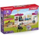 Schleich Horse Club - Samochód do transportu koni, transporter koni + akcesoria 5+