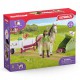 Schleich Horse Club - Sarah i wycieczka kempingowa, figurki dla dzieci 5+