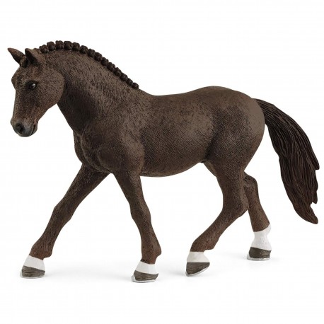 Schleich Horse Club - Koń wałach niemiecki kuc wierzchowy, figurka dla dzieci 5+