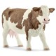 Schleich Farm World - Krowa rasy Simentalskiej, figurka dla dzieci 3+