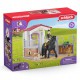 Schleich Horse Club - Boks dla konia, zagroda dla koni Tori & Princess 5+