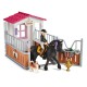 Schleich Horse Club - Boks dla konia, zagroda dla koni Tori & Princess 5+