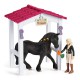 Schleich Horse Club - Boks dla konia, zagroda dla koni Tori & Princess 5+