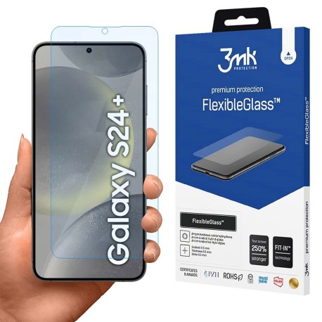 Nietłukące szkło hybrydowe Samsung Galaxy S24+ - 3mk FlexibleGlass