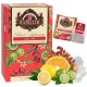 BASILUR Fruit Infusions - Zestaw herbat owocowych bezkofeinowych, napary owocowe 5x20 saszetek