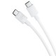 3mk Hyper Cable White Kabel USB-C to C 100W 5A 1.2m