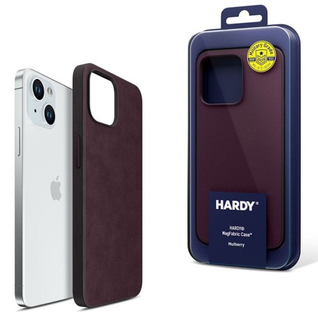 3mk HARDY MagFabric Jagodowe etui na telefon Apple iPhone 15 Plus