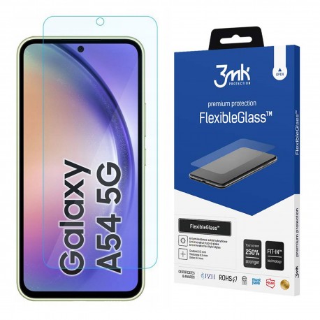 3mk FlexibleGlass Nietłukące szkło hybrydowe na Samsung Galaxy A54 5G