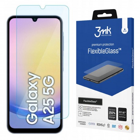 3mk FlexibleGlass Nietłukące szkło hybrydowe na Samsung Galaxy A25 5G