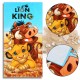DISNEY Król Lew Ręcznik bawełniany, ręcznik plażowy 70x140 cm OEKO-TEX