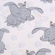 DISNEY Dumbo pościel szaro-niebieska 135x200