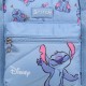 Stitch Disney Niebieska torba podróżna, torba turystyczna, pojemna 40x25x20 cm