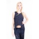 John Zack Navy Blue Lace Trousers, Pants