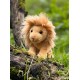 Charlie Bears Mascota leu, din seria Cuddle Cubs, pluș mic, ideal pentru bebeluși, 13 centimetri