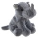 Charlie Bears Mascota Rhino, din seria Cuddle Cubs, un mic pluș ideal pentru bebeluși, 13 centimetri