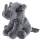 Charlie Bears Mascota Rhino, din seria Cuddle Cubs, un mic pluș ideal pentru bebeluși, 13 centimetri