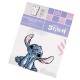 DISNEY Stitch prześcieradło dla dzieci, bawełniane prześcieradło z gumką 90x200cm+25cm, OEKO-TEX