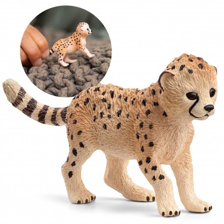 Schleich Wild Life - Młody gepard, figurka dla dzieci 3+