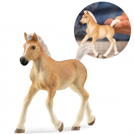 Schleich Horse Club - Źrebię rasy Haflinger, figurka dla dzieci 3+