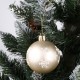 Goldene Christbaumkugeln, Set aus Kunststoffkugeln, Christbaumschmuck 6cm, 8 Stück