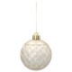 Gouden kerstballen, set van plastic kerstballen, kerstboom ornamenten 6cm, 8 stuks