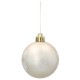 Goldene Christbaumkugeln, Set aus Kunststoffkugeln, Christbaumschmuck 6cm, 8 Stück