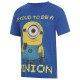 Niebieski t-shirt MINIONKI 