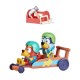 Bluey i Rusty Zestaw figurek Gokart, pojazd + figurki dla dzieci 3+