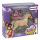 Schleich Horse Club - Koń Andaluzyjski Sofia z zestawem modowym, figurka dla dzieci 5+