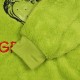 Grinch verde, sudadera unisex, bata, manta con capucha, snuddie