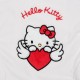 Hello Kitty Biała, damska bluza/szlafrok/koc z kapturem, snuddie, ciepła, miękka