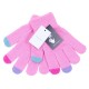 Różowe rękawiczki do ekranów dotykowych PRIMARK
